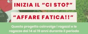 “Ci Sto? Affare Fatica!”: un’esperienza di volontariato per ragazze e ragazzi dai 14 ai 18 anni, ad Arzignano! “Ci Sto? Affare Fatica!”: un’esperienza di volontariato per ragazze e ragazzi dai 14 ai 18 anni, ad Arzignano!